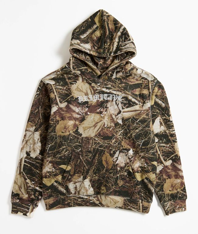 TENDERLOIN　ZIPUP　WORKJKT　CAMO CAMO Primitive Dirty P Camo Zip Hoodie | Zumiez