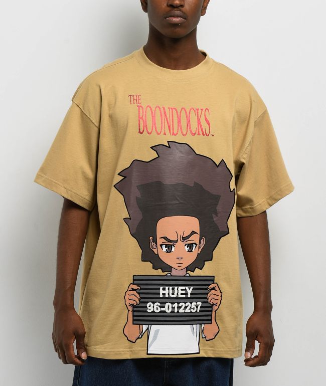 The Boondocks Huey Tan T-Shirt - Boondocks