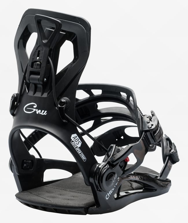 GNU Cheeter Black Snowboard Bindings 2026 - GNU