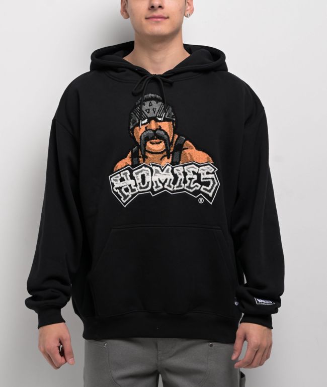 Ripndip X Cheech And Chong Smoke One Pullover Hoodieパーカー RIPNDIP x Cheech And Chong Smoke One Black Hoodie | Zumiez