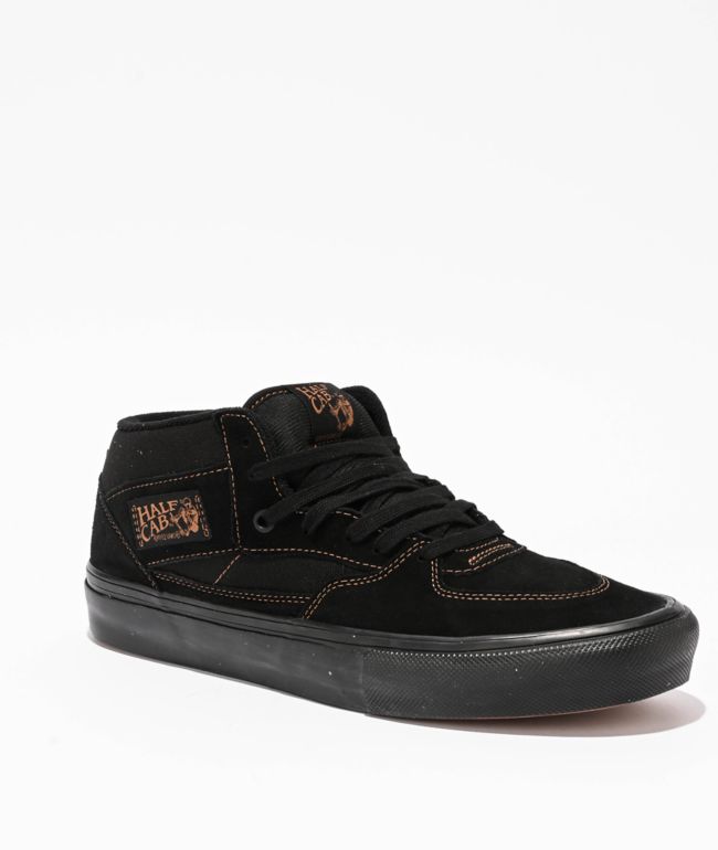 Vans Skate Half Cab Black & Brown Skate Shoes - Vans