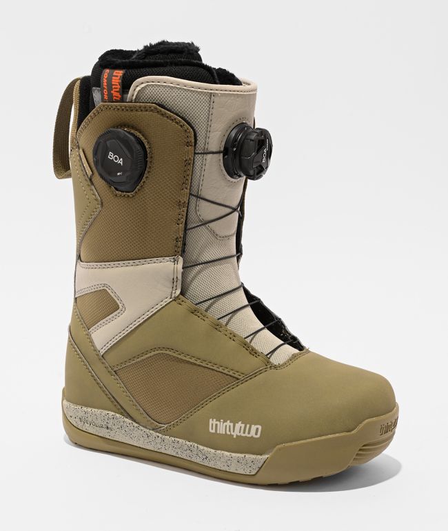 ThirtyTwo Women's STW Double BOA Olive Snowboard Boots 2026 - ThirtyTwo
