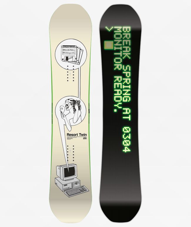 CAPiTA スノーボード 120ビンディングセット Capita Spring Break Resort Twin Snowboard 2026 | Zumiez