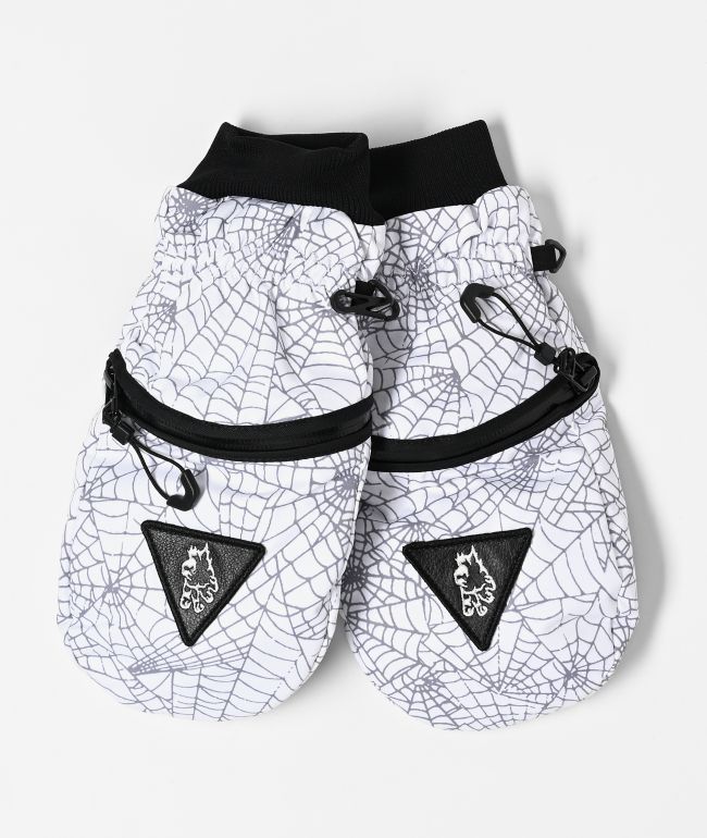 Deathgrip Ghoul Web Snowboard Mittens - Deathgrip Gloves