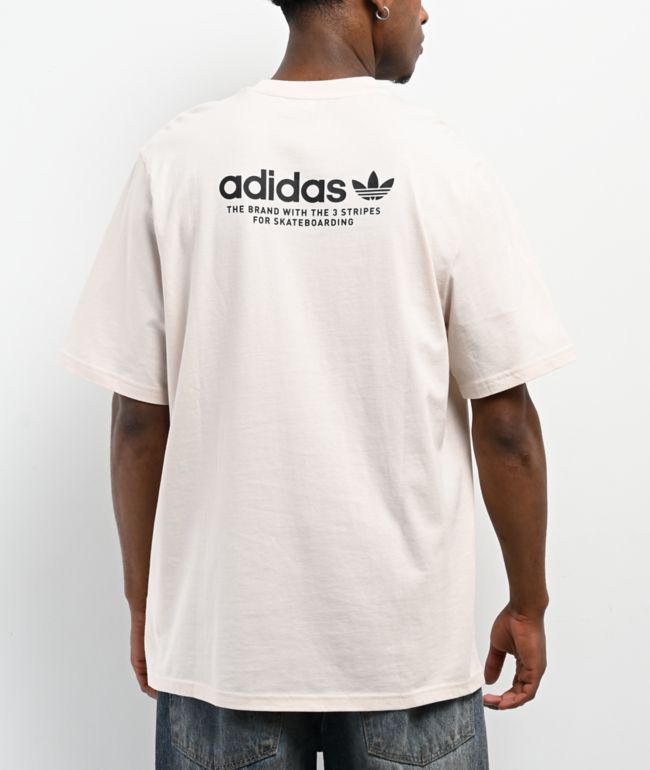 adidas 4.0 Logo Natural Beige T-Shirt - adidas