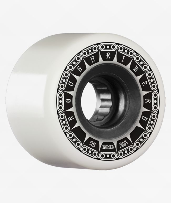 Bones Roughriders ATF 59mm 80a White Cruiser Wheels | Zumiez