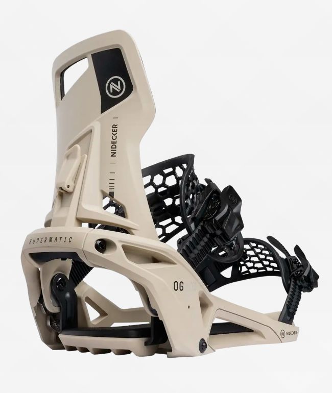 Nidecker Supermatic® White Snowboard Bindings 2025 | Zumiez