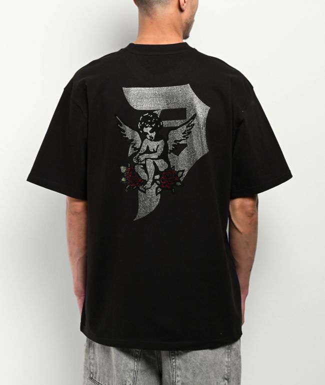 トップス FCRB CAMOUFLAGE RHINESTONE TEE first_20row_FRT2173D-BRW_M-