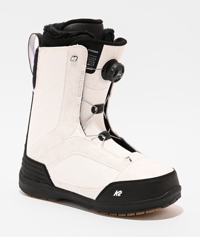 K2 Raider White Snowboard Boots - K2