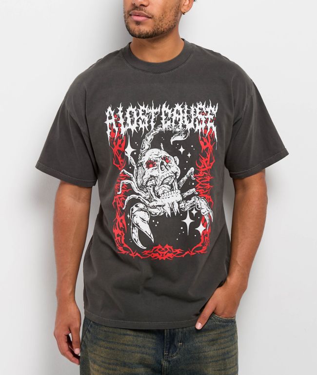 A Lost Cause Scorpio Charcoal T-Shirt - A Lost Cause