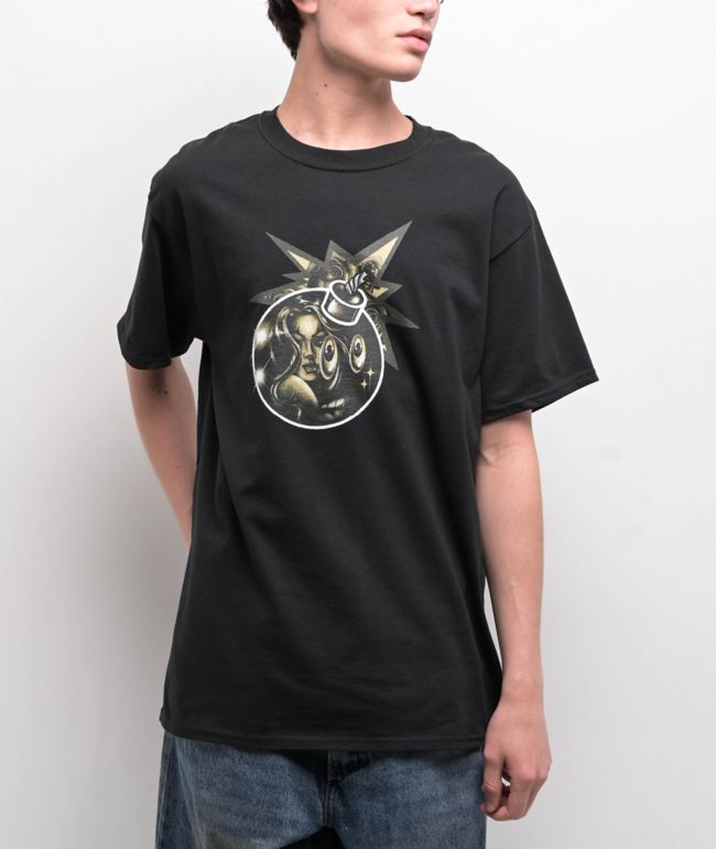 Adam Bomb Cecelia Black T-Shirt - Adam Bomb