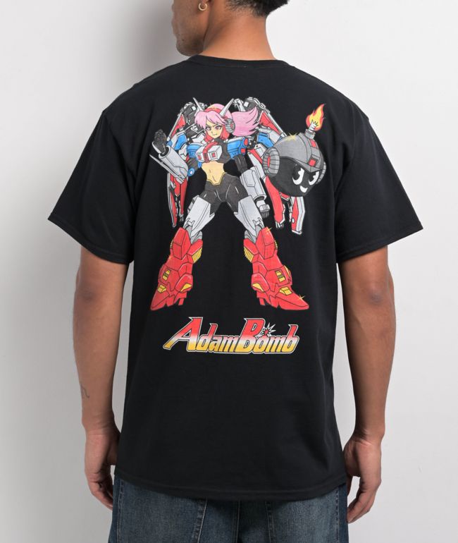 Adam Bomb Final Boss Black T-Shirt - Adam Bomb