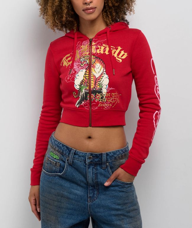 Ed Hardy Dragons Black Hoodie