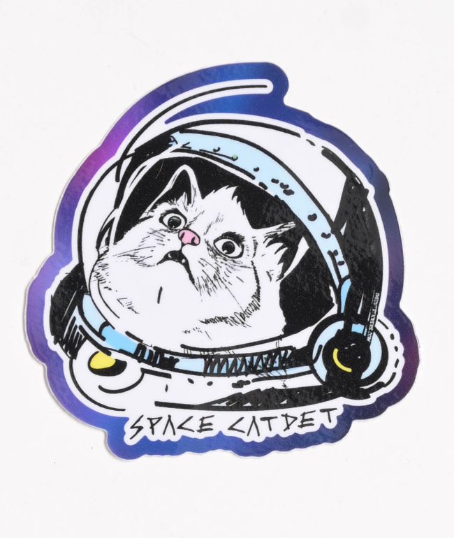 Space Catdet Sticker - 