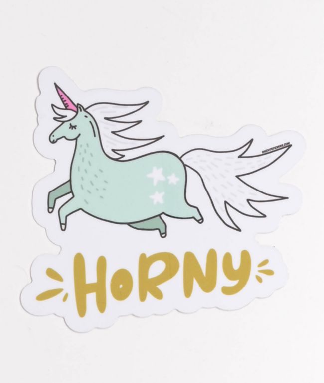 Horny Sticker - 