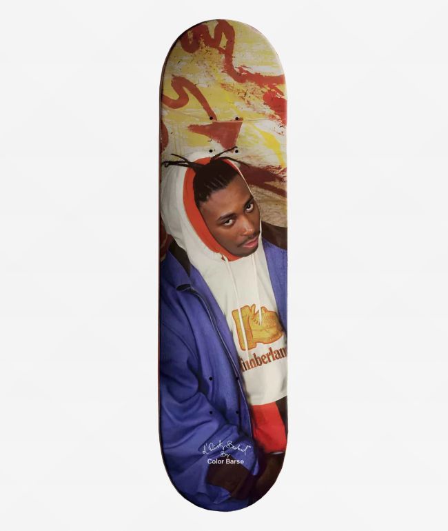 Color Bars x ODB Portrait 8.25" Skateboard Deck