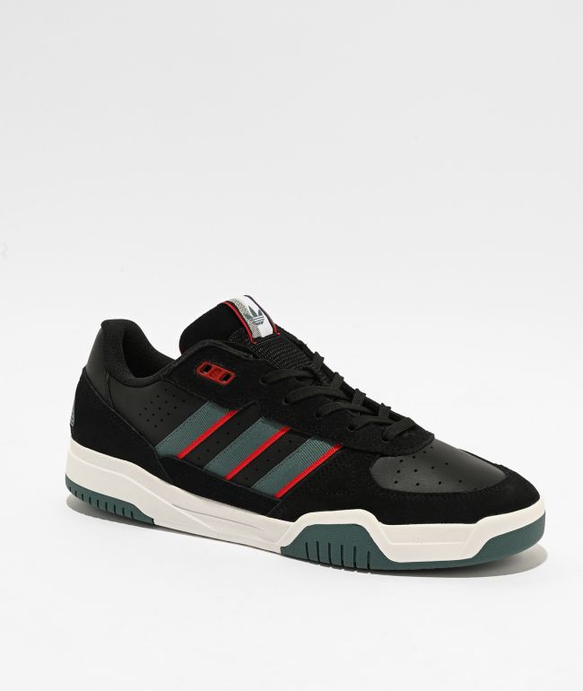adidas Tekkira Cup Core Black, Preloved Teal & Better Scarlet Skate Shoes - adidas