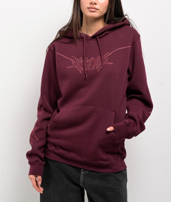 Vitriol Not Afraid Red Hoodie - Vitriol