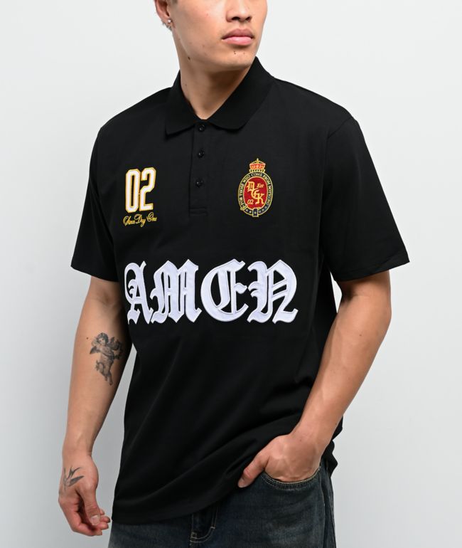 DGK Imperial Black Polo Shirt - DGK