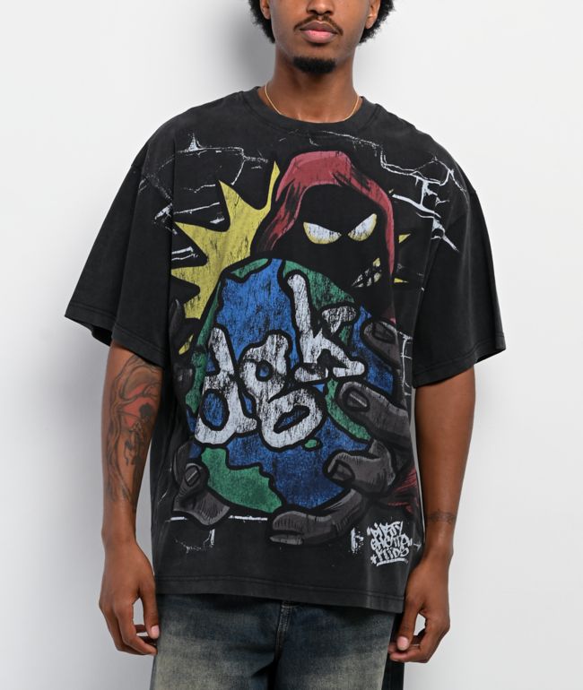 DGK Armageddon Vintage Black T-Shirt | Zumiez