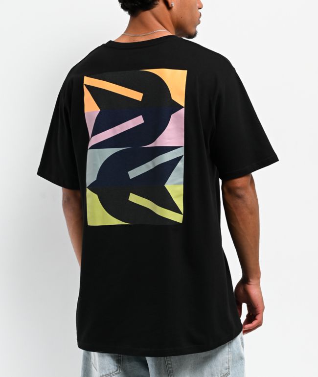 Autumn Migration Black T-Shirt - Autumn