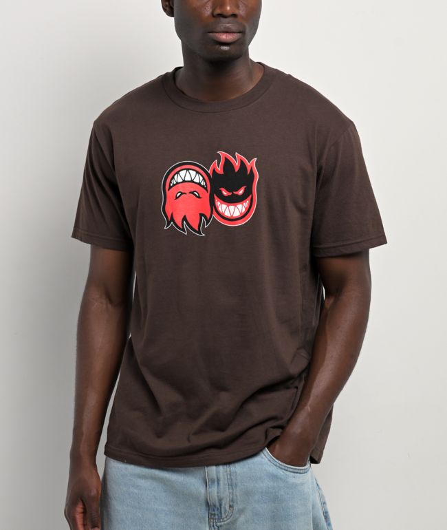 Spitfire Eternal Fill Brown T-Shirt - Spitfire