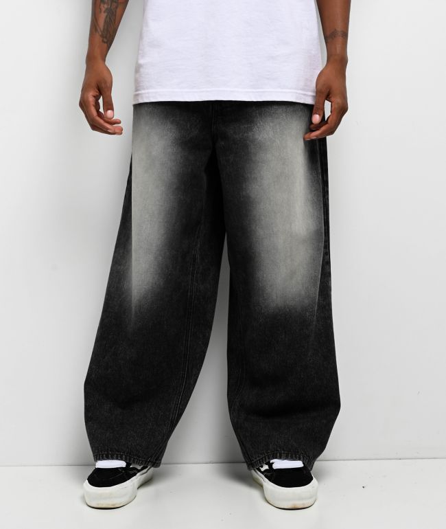 Empyre Ripped Black Wash T-Shirt 