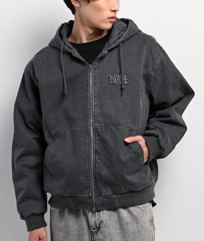 ジャケット・アウター nullus ECOLEATHERHOLLOW PLACKETLONG COAT ジャケット・アウター nullus ECOLEATHERHOLLOW PLACKETLONG