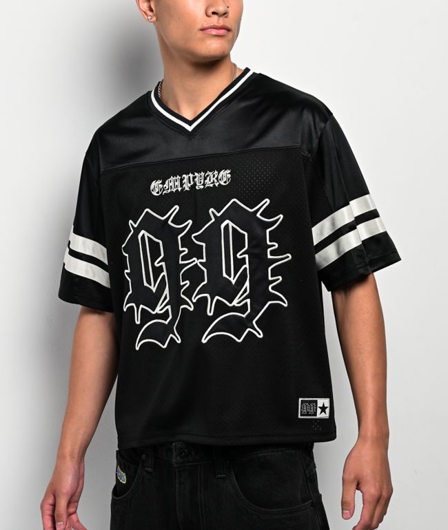 FB County Grey & Black Hockey Jersey | Zumiez