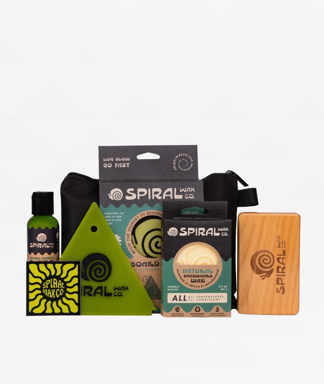 Spiral Fundamental Snowboard Wax Kit - Spiral Wax