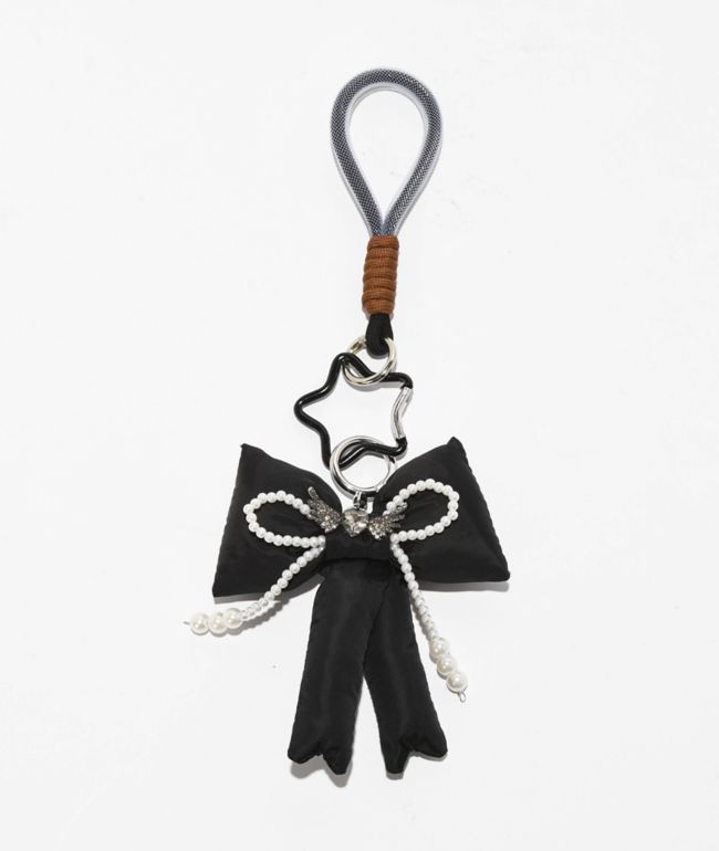 Petals and Peacocks On The Edge Plush Keychain - Petals and Peacocks