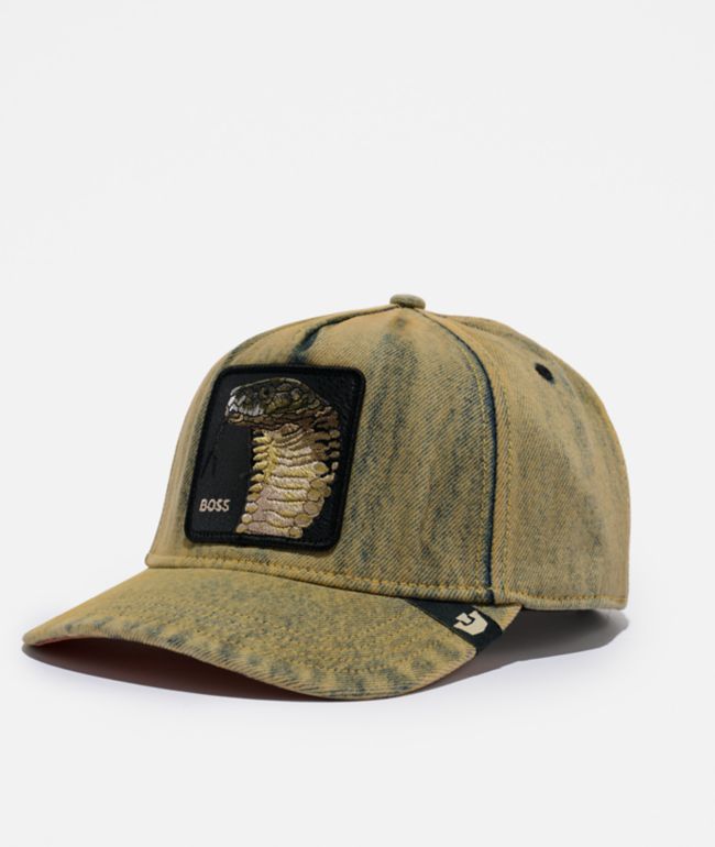 Goorin Bros. Pit Boss Cobra Denim Snapback Hat - Goorin Bros.