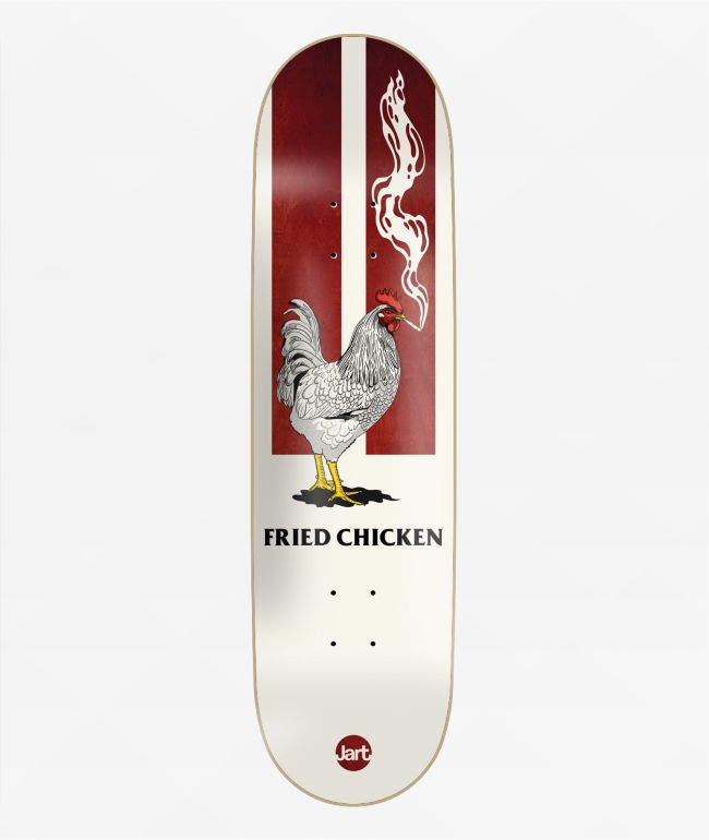 Jart Stay High Fried Chicken 8.25" Skateboard Deck - Jart Skateboards
