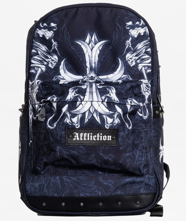 ★KIRSH★ Cheek Check Mini Backpack Dark Navy Low-Key-Mini-Backpack.png