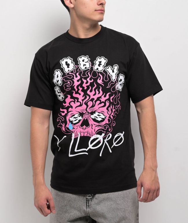 SAD BOYZ by Junior H Y Lloro Black T-Shirt