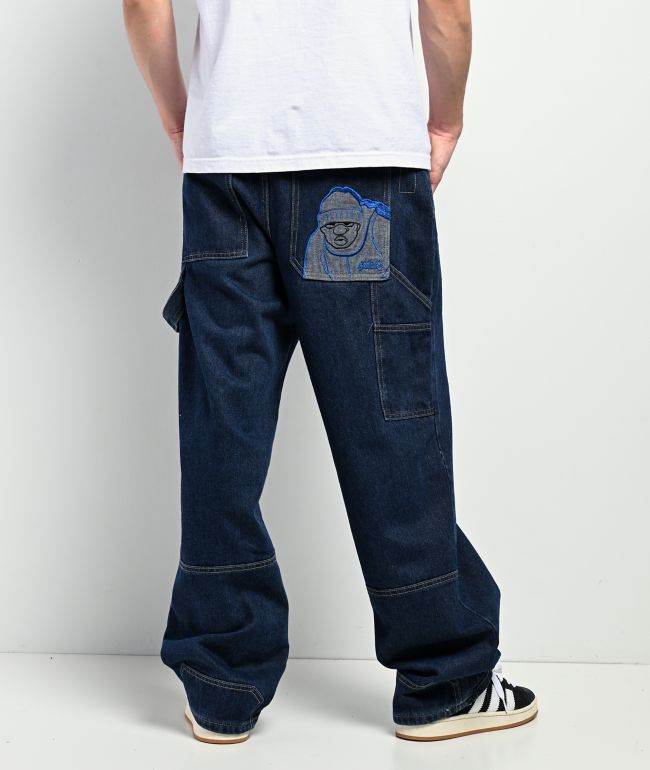 Southpole 125 Navy Carpenter Jeans