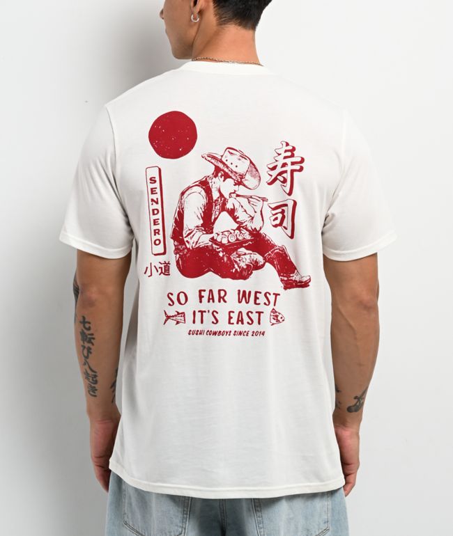 Sendero So Far West White T-Shirt - Sendero Provisions