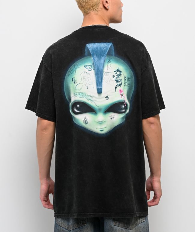 RIPNDIP Squabble Up Black Wash T-Shirt - RIPNDIP