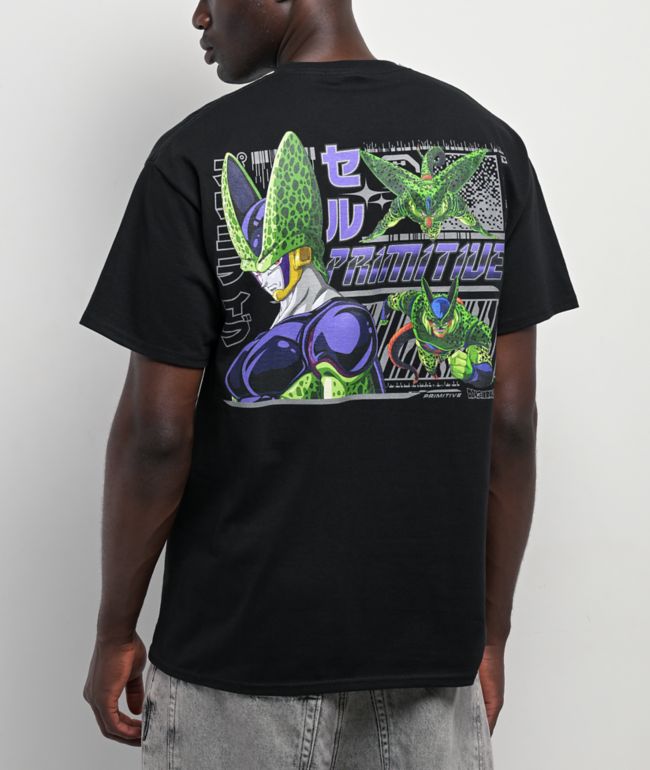 T-shirt DBZ X Primitive Jaune Taille M - Goku Super Saiyan, édition Rare