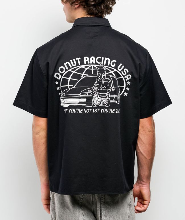 Donut Speed Black Work Shirt - Donut