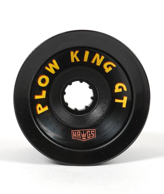 Hawgs Plow King GT 72mm 76a Black Cruiser Skateboard Wheels - Hawgs