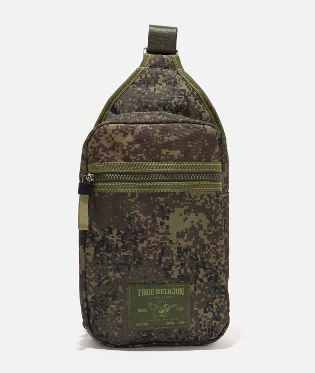 True Religion Yeta Camo Sling Bag - True Religion
