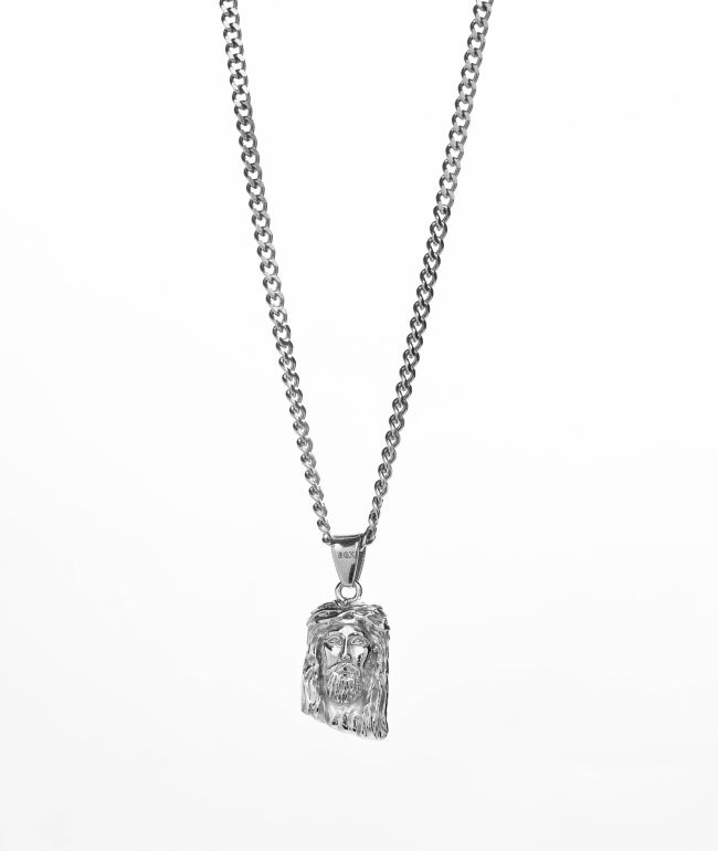 DGK Amen 22" Silver Chain Necklace - DGK