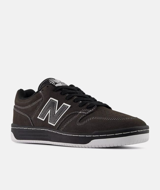New Balance Numeric 480 Black Shoes | Zumiez