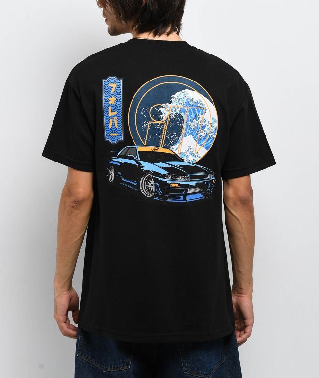 Illest Ill Wave Black T-Shirt - Illest