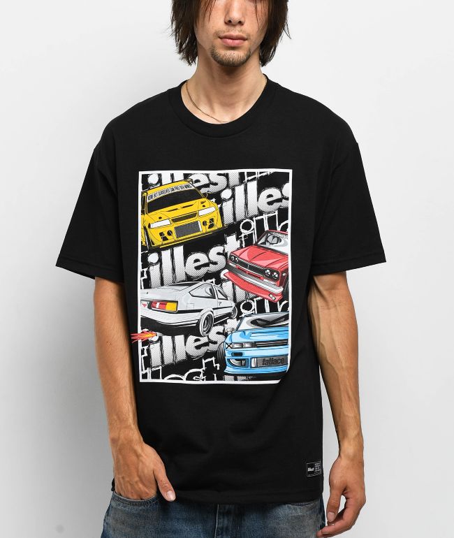 Illest Stacks Black T-Shirt - Illest