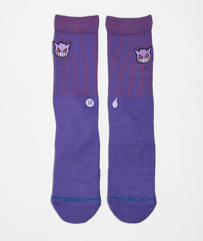 DGK Gooms White & Purple Crew Socks