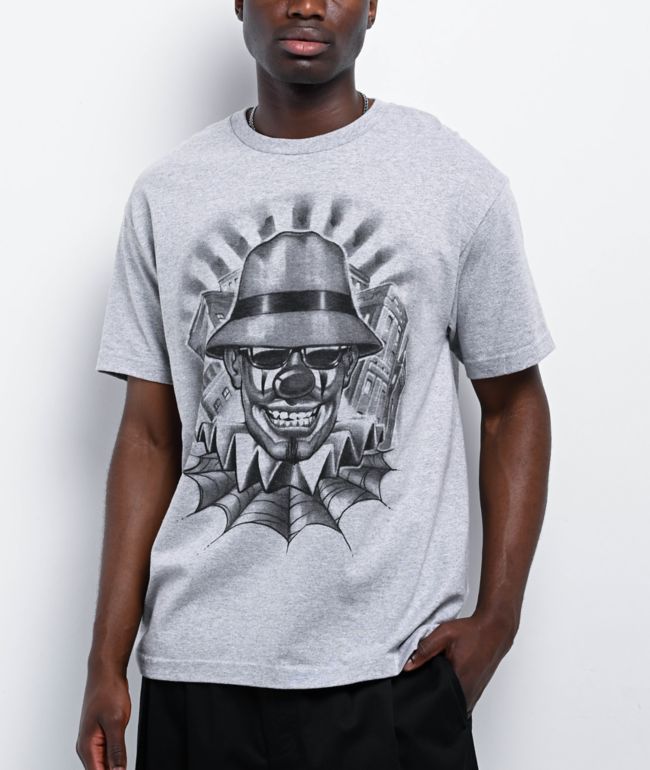 HUF x Land Cruiser Timeline Grey T-Shirt | Zumiez