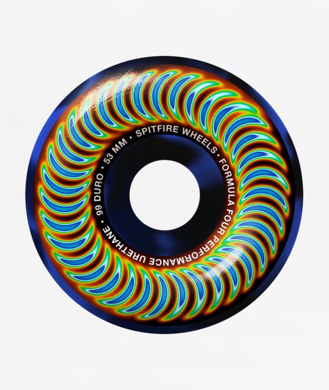 スケートボード 53-101 SPITFIRE classic53mm FORMULAFOUR Spitfire Formula Four Classic 53mm 99a Orange Skateboard