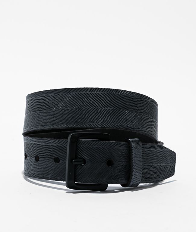 True Religion Drake Black & Grey Belt - True Religion
